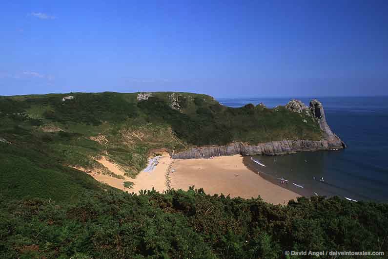 Image of Tor Bay beach, Gower Peninsula