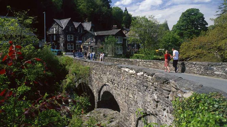 Image of Pont-y-Pair Bridge in Betws-y-Coed North Wales